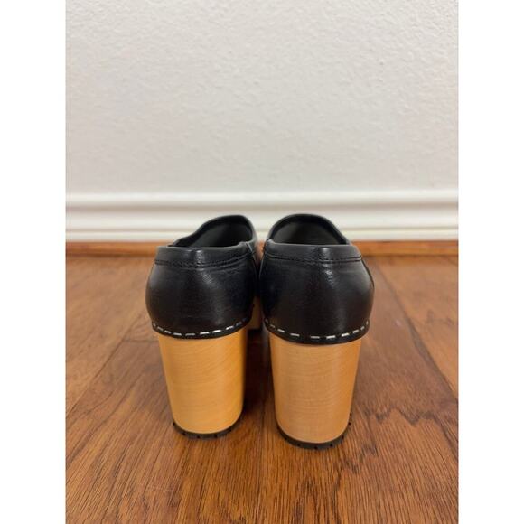 B45 Swedish Hasbeens Bettan Clogs EU 35 US 5 Scandi Cottagecore Indie Sleaze - Picture 8 of 12